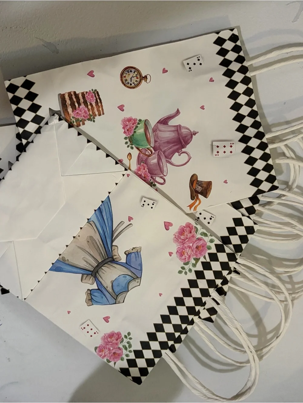 Pink & Gold Alice In ONEderland Birthday Tea Party Supplies